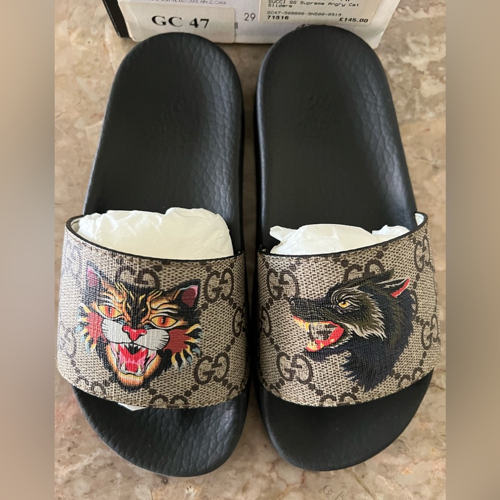 Kids Gucci slides